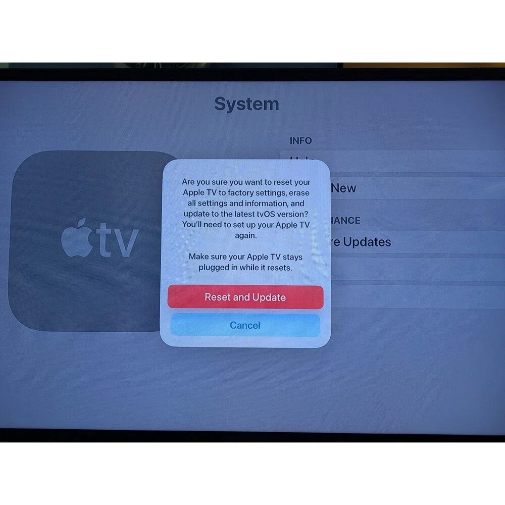 AppleTV 4K 1st Gen 32gb 2017 Model A1842 (w/ A2854 Remote, Power Cord, & HDMI)